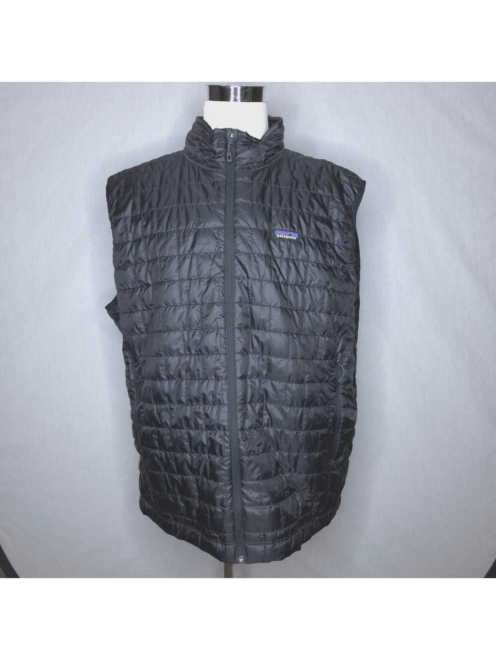 Men’s Patagonia Nano Puff Black Vest Sz 3XL